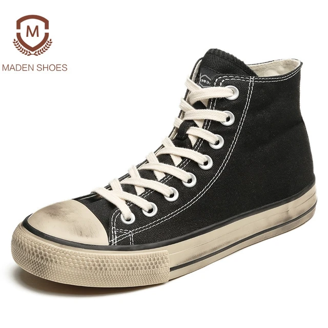 US $68.37 |Maden 2018 Primavera Estate scarpe di Tela Uomini Scarpe Alte Scarpe Da Tennis Superiori Vulcanize Vecchio Sporco Scarpe di Design di Alta ... US $68.37 |Maden 2018 Primavera Estate scarpe di Tela Uomini Scarpe Alte Scarpe Da Tennis Superiori Vulcanize Vecchio Sporco Scarpe di Design di Alta ...