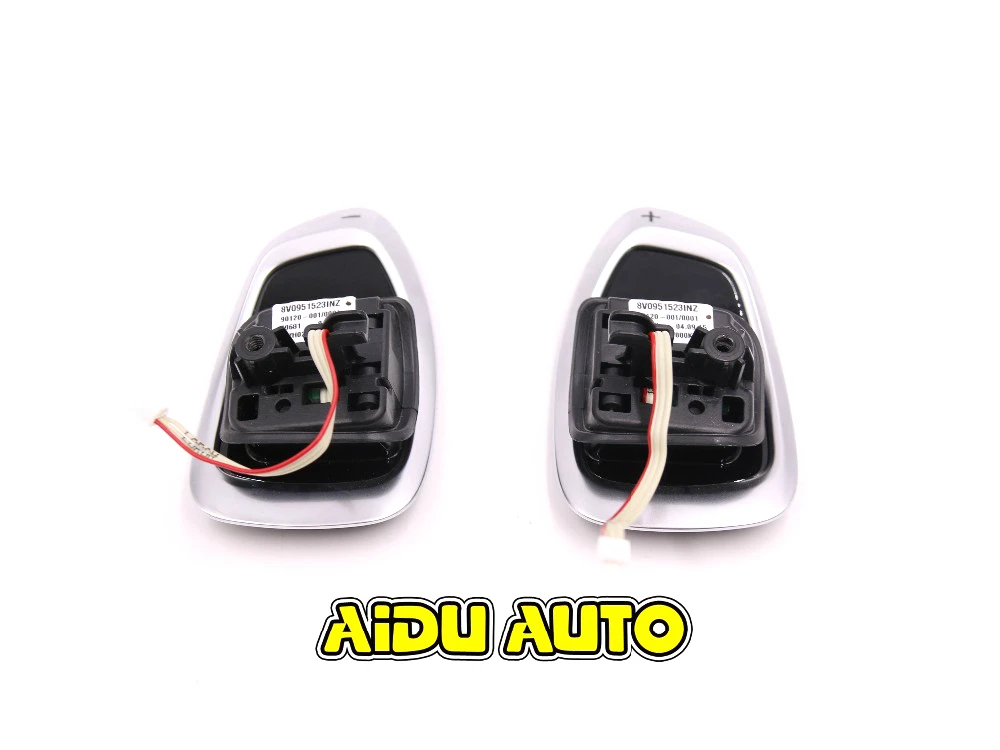 Для Audi A3 A4 A5 A6 S3 S4 S5 S6 RS3 большой Tiptronic черный глянцевый chrome Руль сдвиг Paddle 8V0 951 523 INZ