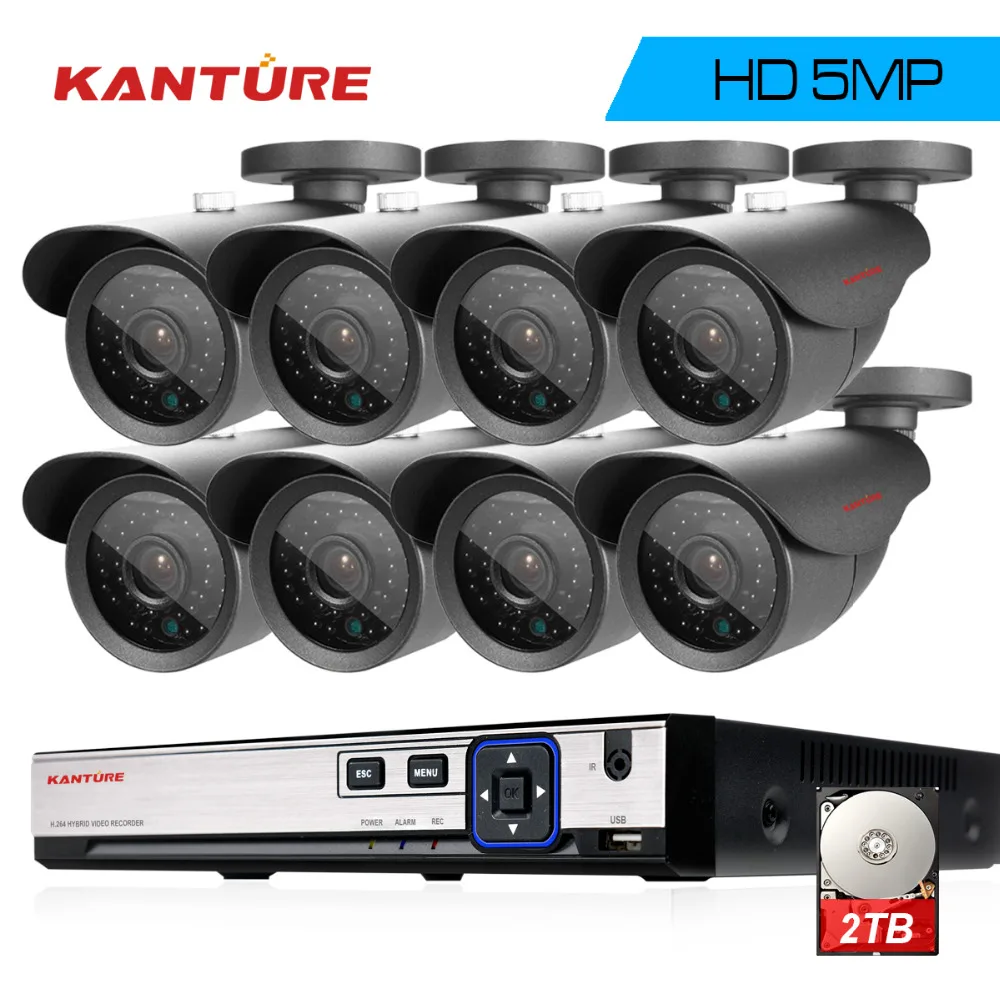 

8CH 5MP 6 in 1 AHD TVI CVI DVR System 8ch Super 5MP 2688x1944 Security Outdoor Waterproof Camera Video surveillance set Wifi dvr