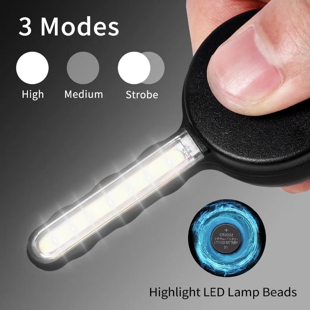 Perfect WEST BIKING Mini LED Flashlight 3 Modes Lamp Keychain Lamp Emergency Camping Light Outdoor Sports Bicycle Lights Bike Taillight 1 Perfect WEST BIKING Mini LED Flashlight 3 Modes Lamp Keychain Lamp Emergency Camping Light Outdoor Sports Bicycle Lights Bike Taillight 1