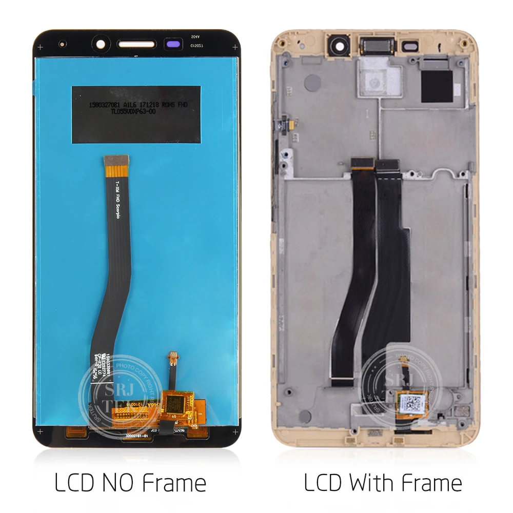 ЖК дисплей 5 дюйма для Asus ZenFone 3 Laser ZC551KL панель с сенсорным экраном дигитайзер