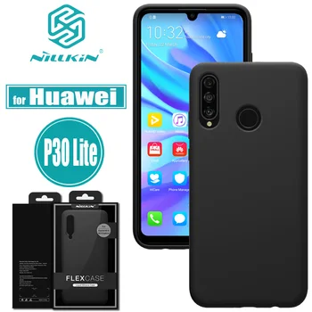 

Huawei P30 Lite Case Cover NILLKIN Flex Pure Soft Liquid Silicone Rubber Shockproof Smart Phone Bag Cases For Huawei Nova 4e