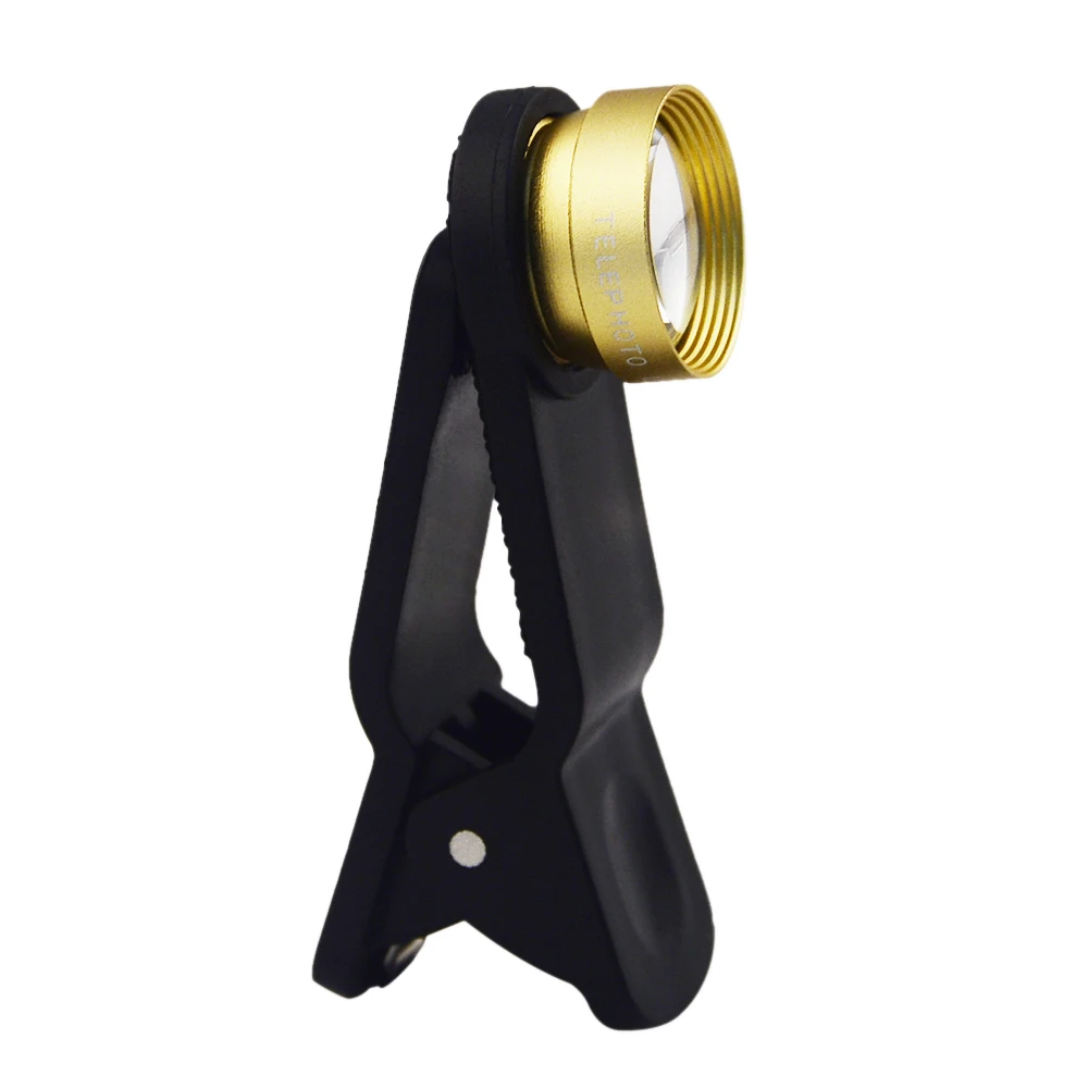 

50PCS Universal 2X Teleconverter Clip-on Mobile Phone Lens for iPhone 6 Plus 4/5/6 for Samsung/ Huawei/for xiaomi+Others APL-2X