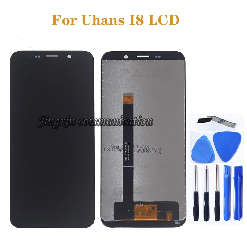 

5.7-inch original Uhans i8 LCD + touch screen digitizer component for Uhans i8 screen LCD monitor screen repair part