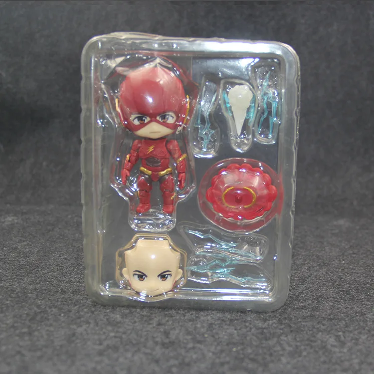 Аниме DC Justice League Flash Nendoroid 917 милый каваи Супер герой 10 см фигурка игрушки