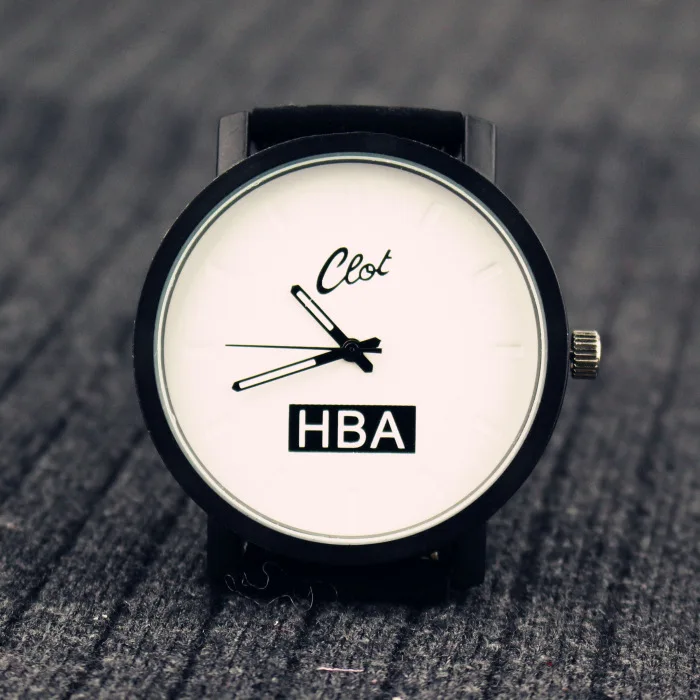 New HBA Men Watch Luxury Brand Pilot Aviator Army Style Dial Casual Fabric Band Business Sport
