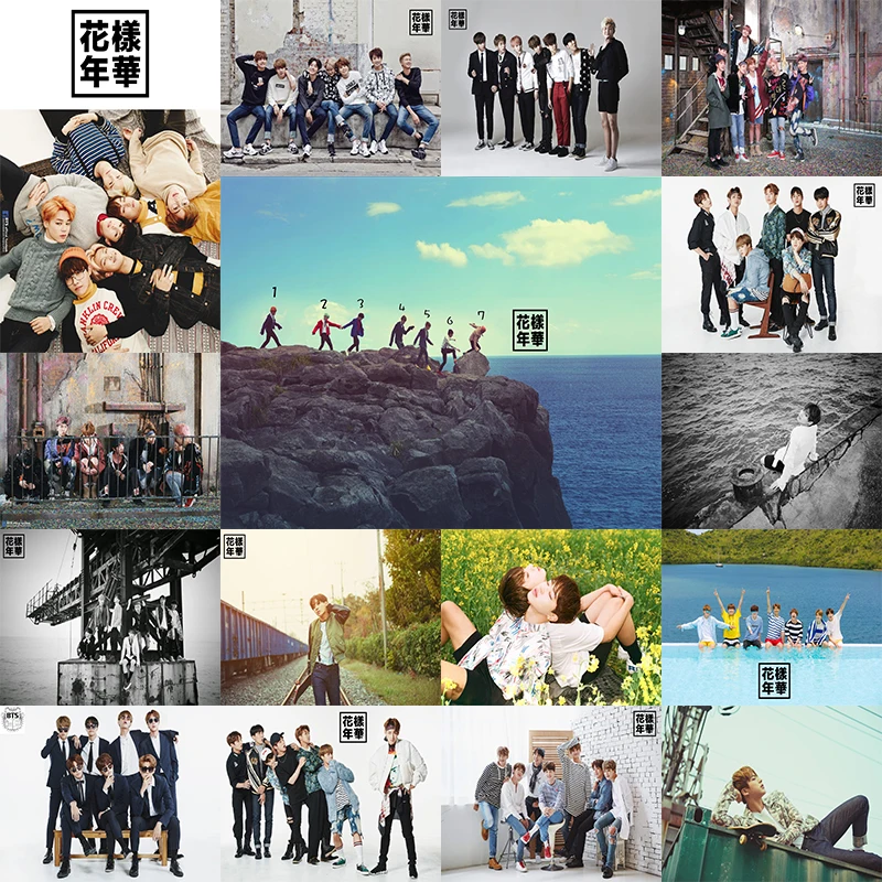 Постеры kpop bangtan прозрачные наклейки на стену украшение для дома