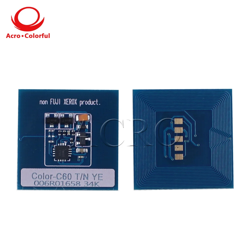 Тонер-чип для Xerox Color C60 C70 oem картридж с тонером 006R01655 006R01656 006R01657 006R01658 микросхема