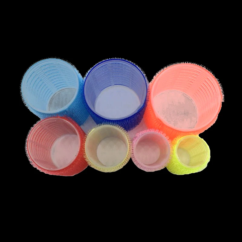 

10Pcs/lot 9 Type Hair Roller Perm Curling Bar Pear Cold Standard Curve Rubber Band Set Bar Hair Curler Perms Hairdressing Tool