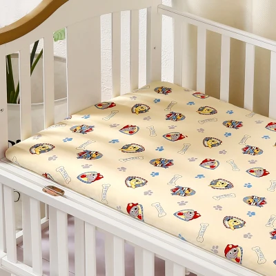 1 шт Детские наматрасник хлопок детская кровать плоский лист для детские Birls мальчиков Простыня 120x65 см новорожденных детская кроватка - Цвет: Черный