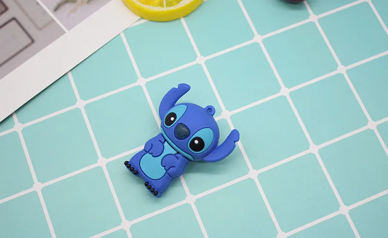 Милый мультяшный USB флеш-накопитель Lilo& Stitch Memory USB Stick 4GB 8GB Blue Stitch thumb Pendrive 16GB 32GB флеш-накопитель U диск в подарок