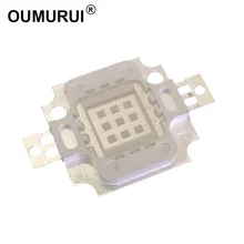 5 шт. 10 Вт/20 Вт/30 Вт/50 Вт/100 Вт УФ светодиодный cob чип высокой мощности лампы фиолетовые прожекторы 365-370nm 45mil