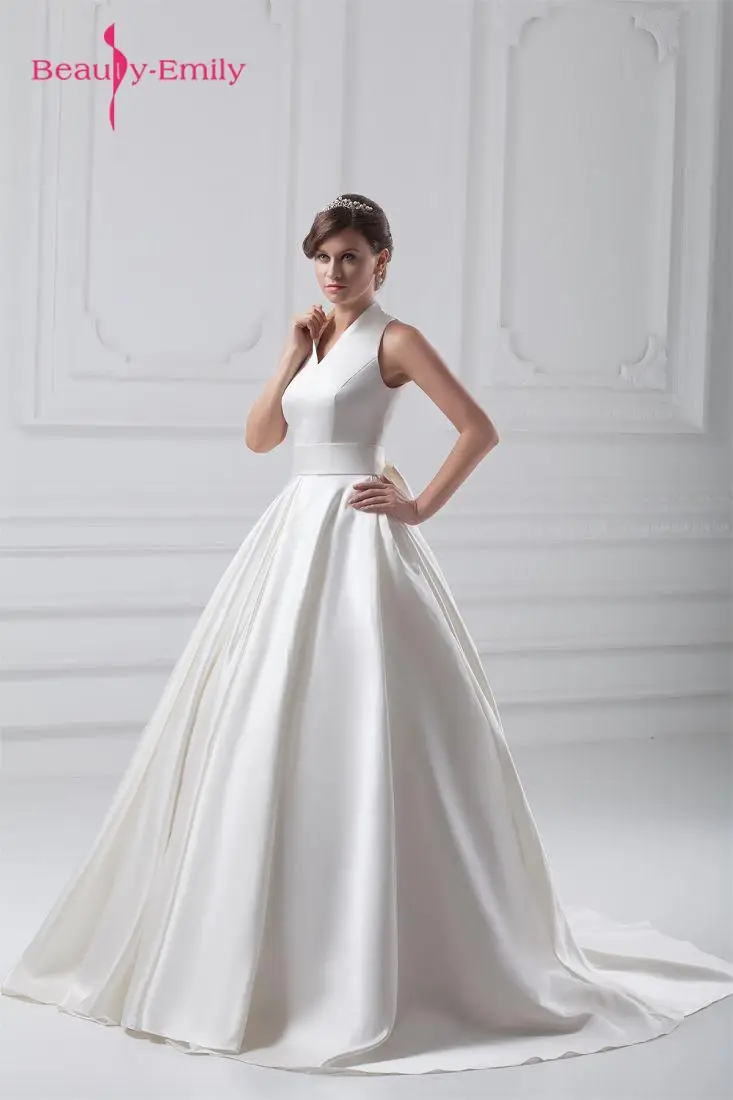 attractive-V-neck-Sleeveless-Ball-Gown-Satin-Best-Wedding-Dresses-23122-84230