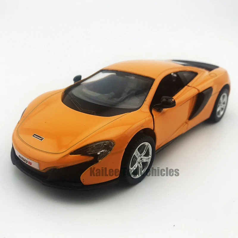 1:34 McLarens P1 Yellow Metal Alloy Diecast Car Model Miniature With Pull Back For Children Toys Free Shipping |