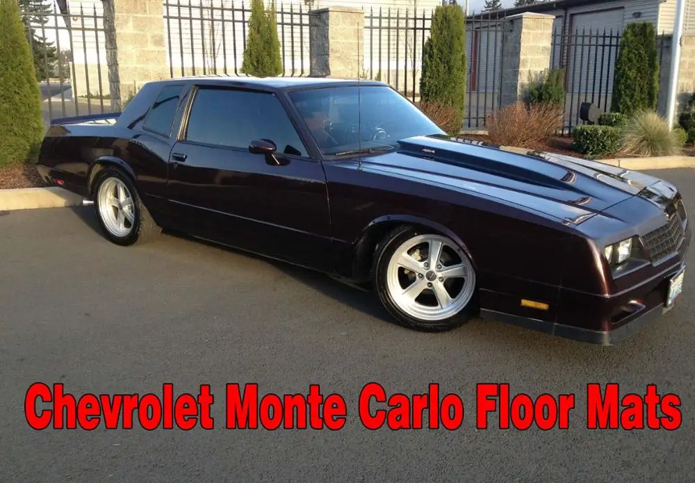 

Custom Fit Chevrolet Monte Carlo Floor Mat ECO Leather car mat 1995 - Present
