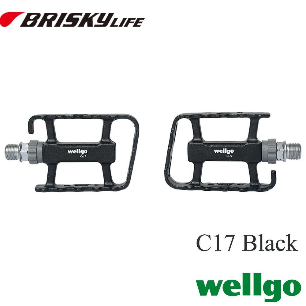 

Wellgo bike pedals Free shipping high quality bike pedals C17 for mountain bikes