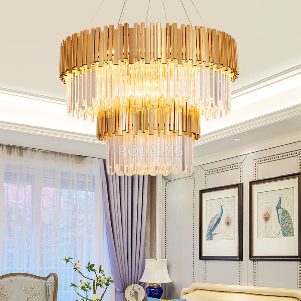 Modern Crystal Chandelier Lighting Fixture Luxury Contemporary Chandeliers Pendant Hanging Light for Home Hotel Restaurant Decor Modern Crystal Chandelier Lighting Fixture Luxury Contemporary Chandeliers Pendant Hanging Light for Home Hotel Restaurant Decor