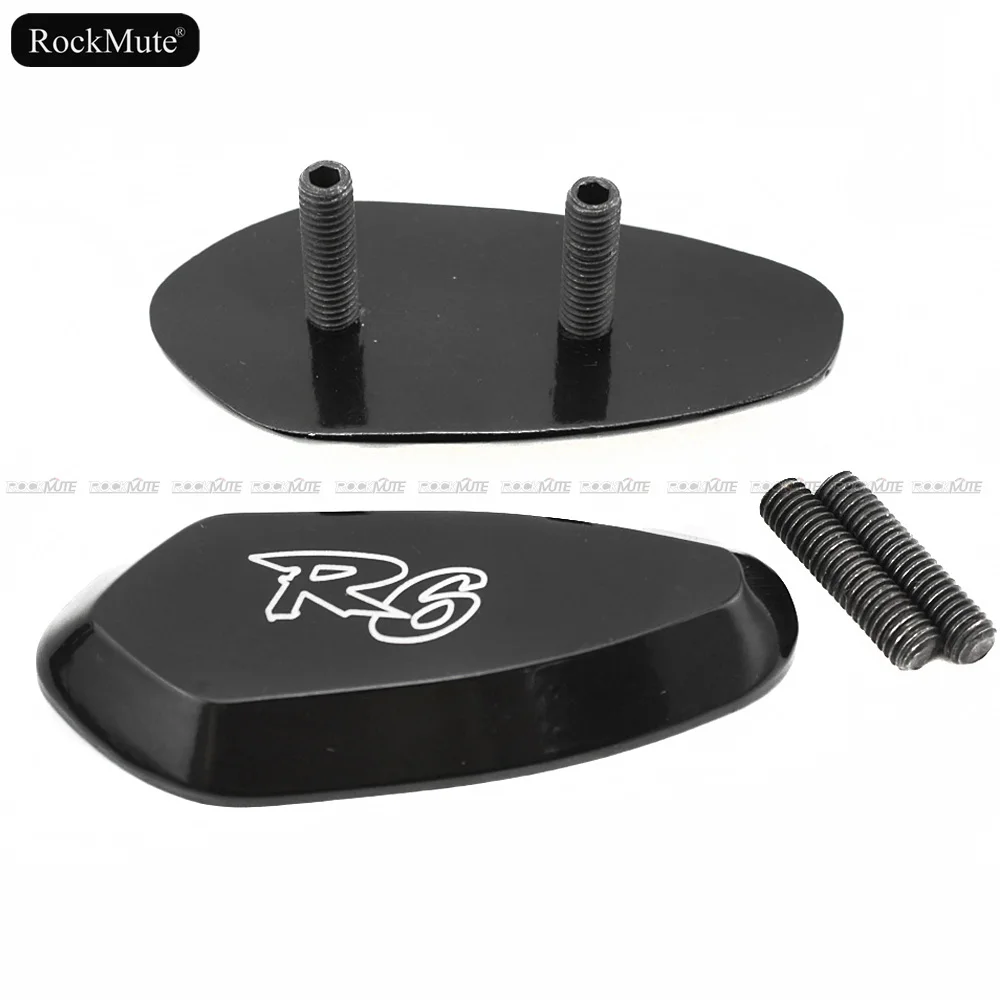 Мотоциклетное боковое зеркало заднего вида блокируют база таблички для Yamaha YZF R6