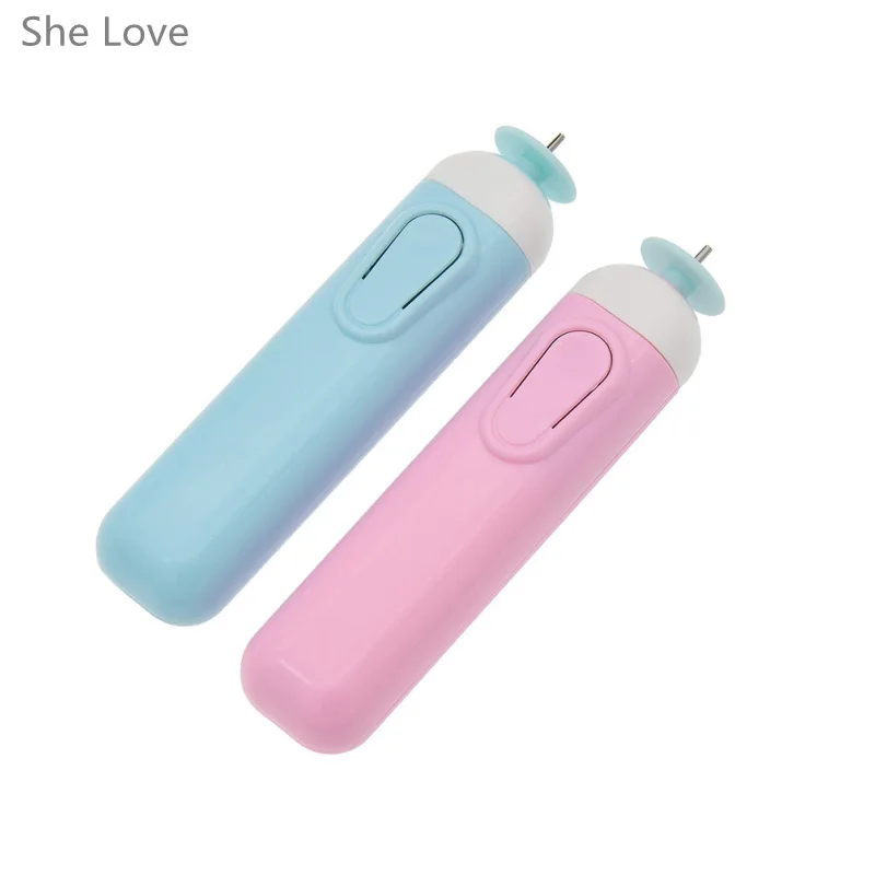 

She Love Electric Quilling Pen Origami Paper Tool DIY Handmade Roll Paper Slotted Needle Tool Papercraft