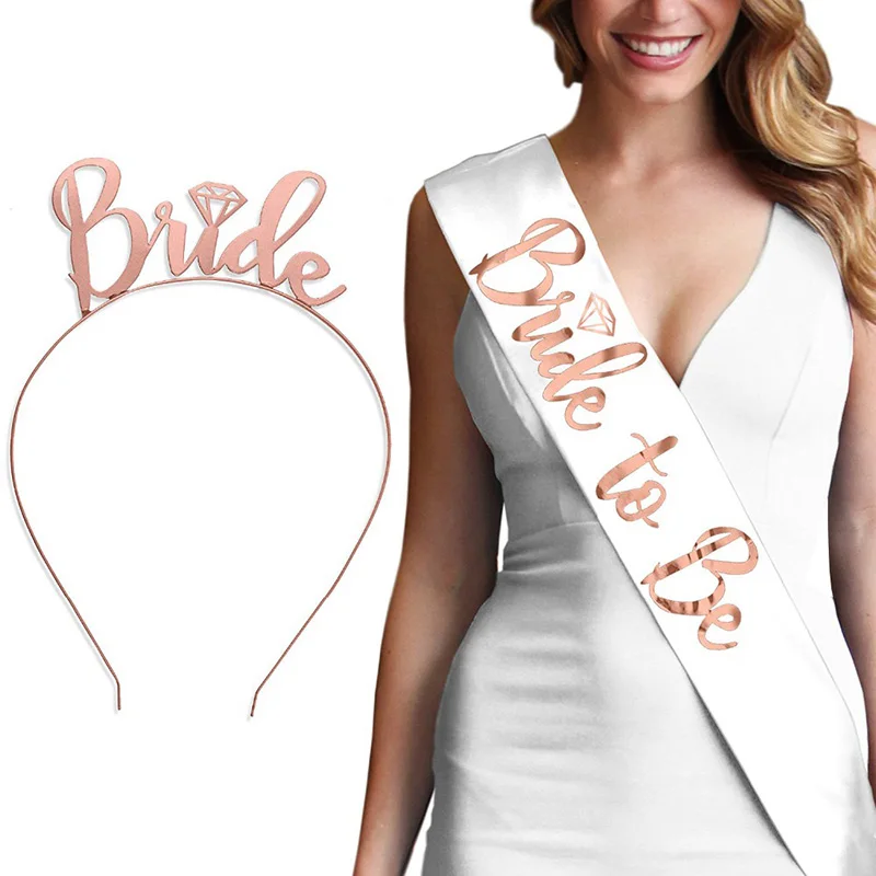 

10 sets Bride crown and sash