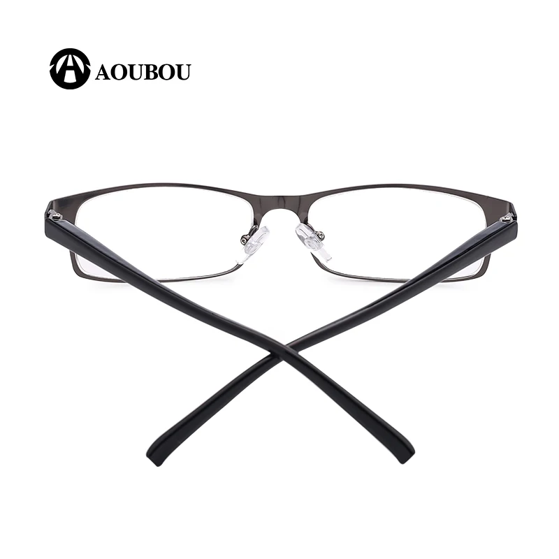Gafas de lectura de gama alta para negocios, gafas de acero inoxidable PD62 para hombres, gafas de lectura Ochki de 1,75 + 3,25 Grados A114