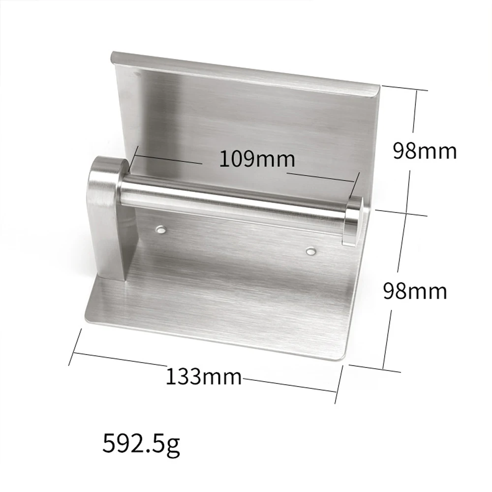 Держатель для туалетной бумаги-держатель для туалетной бумаги для ванной комнаты с полкой настенный держатель рулона ткани из нержавеющей стали матовый