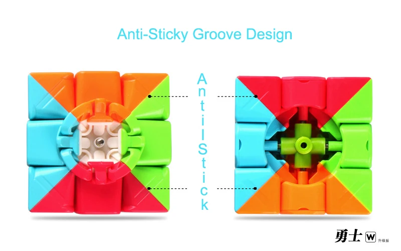 QiYi Warrior W 3x3x3 профессиональный магический куб соревнование скорость головоломка Кубики Игрушки для детей Дети куб игры-конкретные 6 цветов