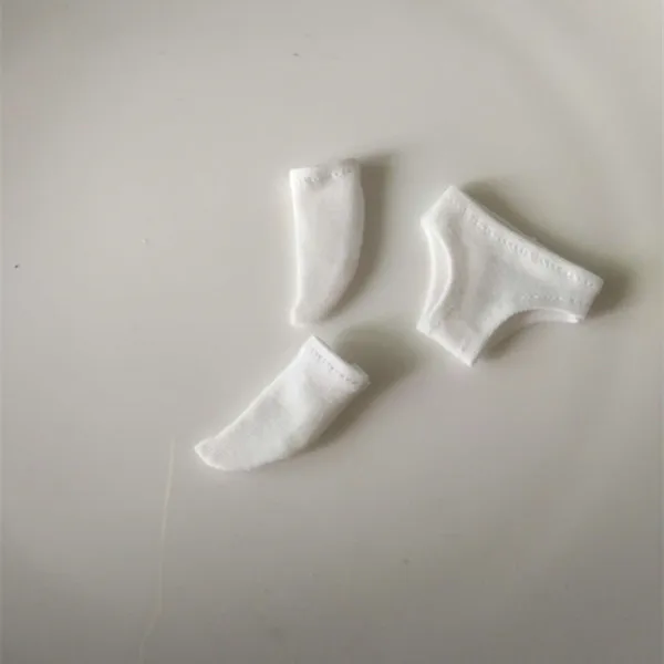 white socks and underwear