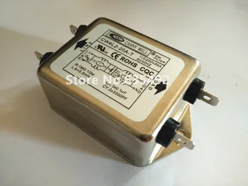 

C ANNY W ELL CW4L2-20A-T CW4L2-10A-T Single Phase Power EMI filter AC 115V/250V 10A 20A 50/60HZ double-section power filter