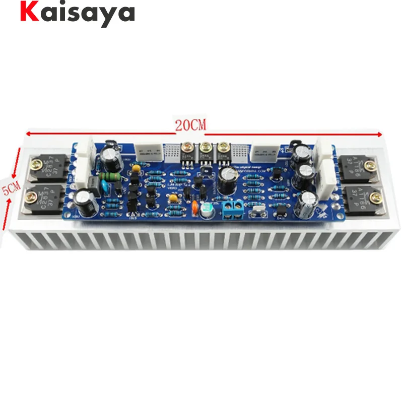 US $25.27 1pcs Class AB L122 55V 120W Single Channel Audio Power Finished Amplifier Board Amp With Heatsink
