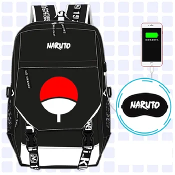 

Anime Naruto backpack UNISEX student school bag preppy style usb charge backpack