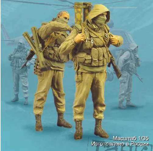 1/35 modern of the spetsnaz crew toy Resin Model Miniature resin figure Unassembly Unpainted | Игрушки и хобби