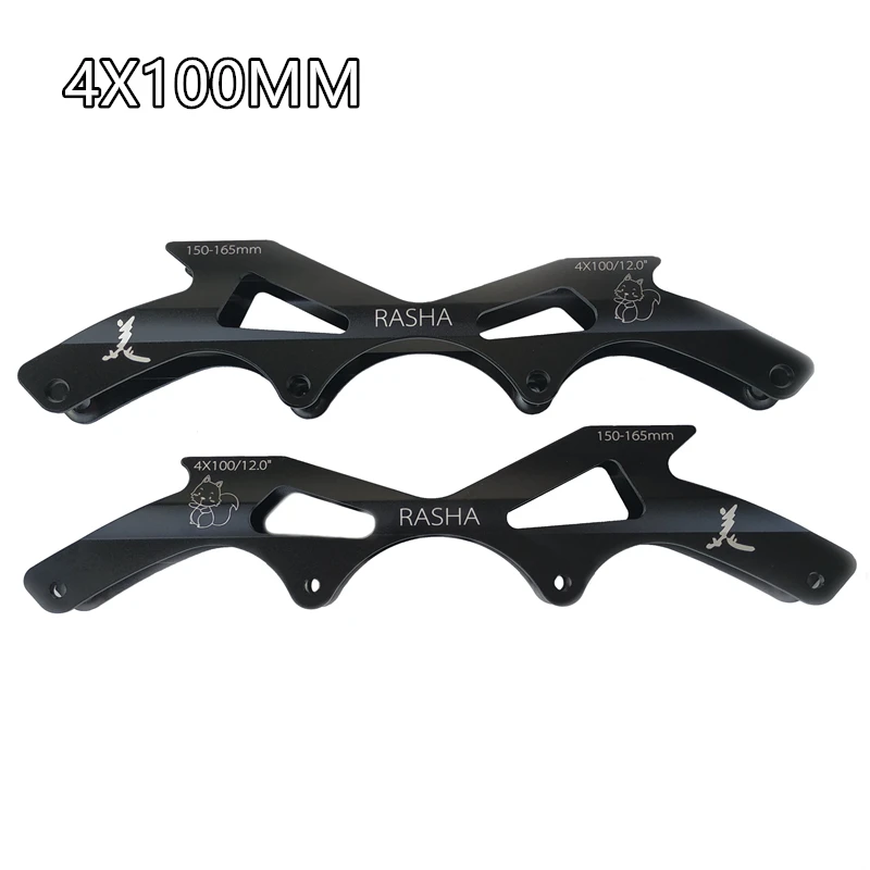 Original RASHA inline speed skate frame 150/165 4x100 12inch high