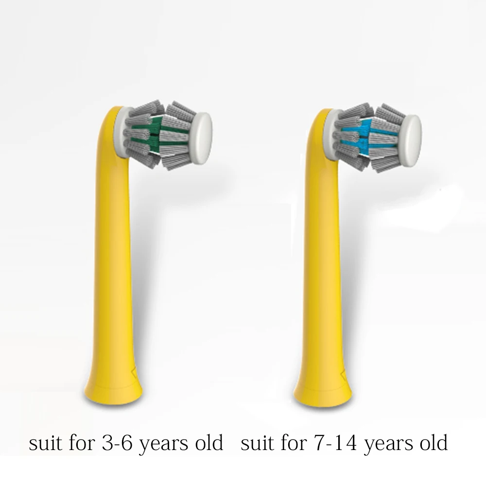 

Suit for 3-6 years old or 7-14 years old lovely Electric Toothbrush 30S Quickly brush Tooth Double-sided brush head for kids