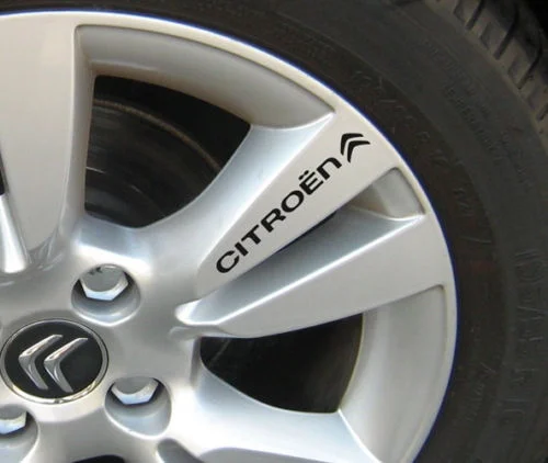Для 6 xCITROEN сплав колеса наклейки C1 C2 C3 C4 C5 C6 DS3 DS4 DS5 Saxo | Автомобили и мотоциклы