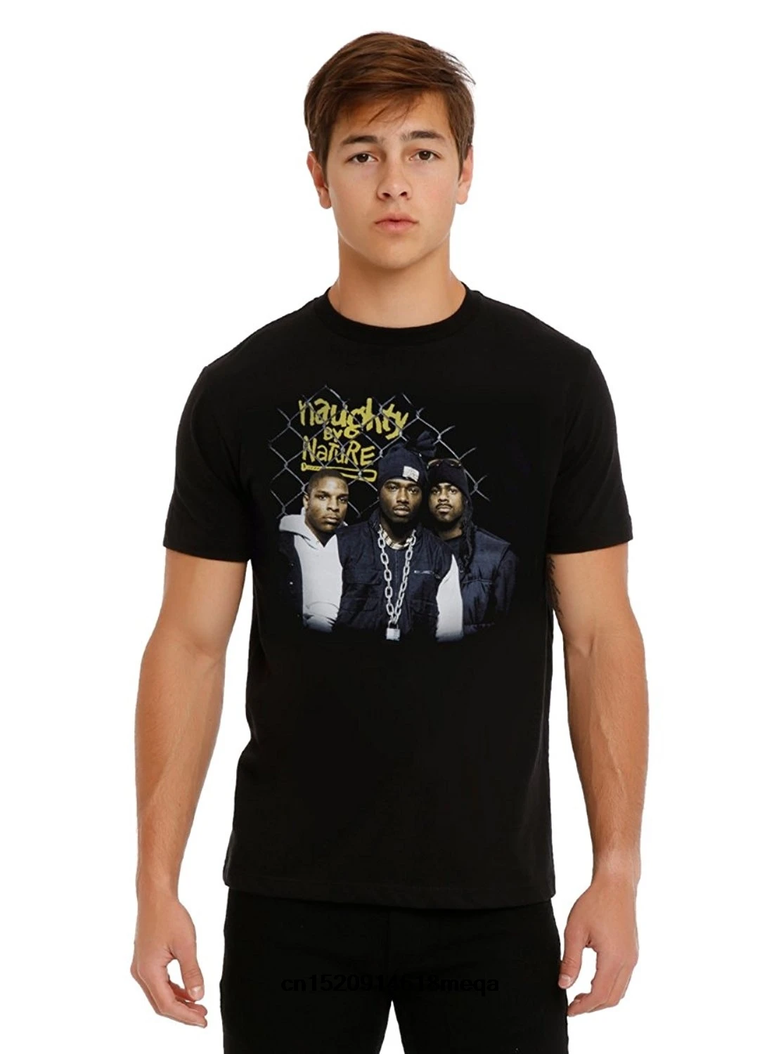 

t shirt Fashion Men's T-Shirt Men Summer T-shirt Naughty By Nature Photo T-Shirt