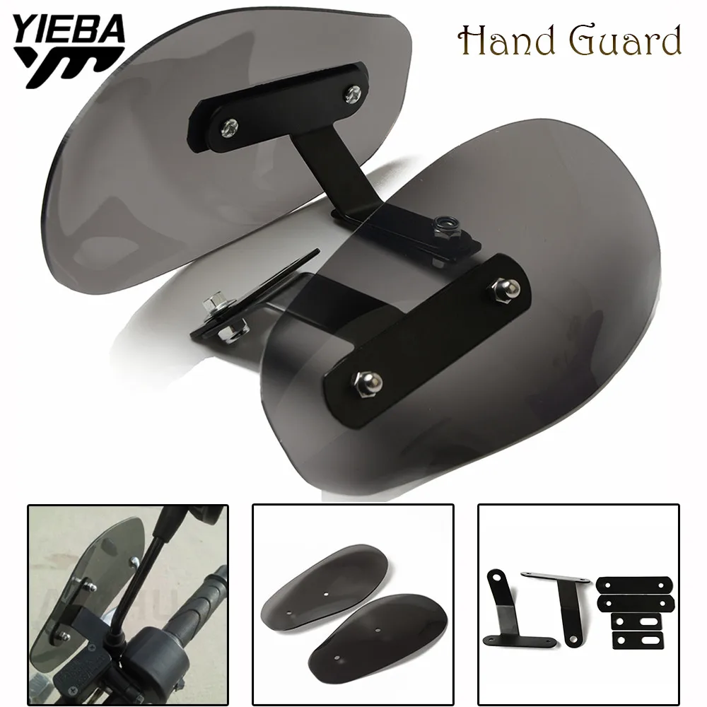 Motorcycle Hand Guard Handguard Wind Protector Shield Universal FOR YAMAHA FZ-1N/6N YZF-R1 R3 YZF-R6 DUCATI  M400 Monster M900