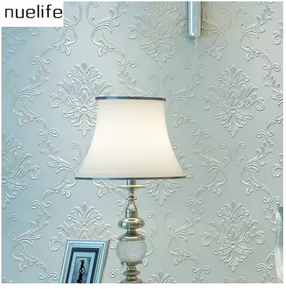 

0.53x10m Non-woven luxury European engraving bronzing floral pattern living room bedroom backdrop wall wallpaper N12