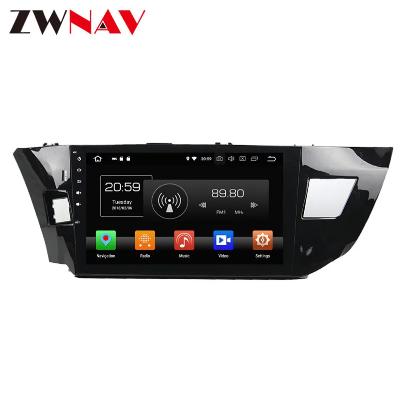 Clearance Android 8 4+32G Car DVD Player GPS navigation For TOYOTA LEVIN  2013-2015 headunit multimedia player tape recorder 5