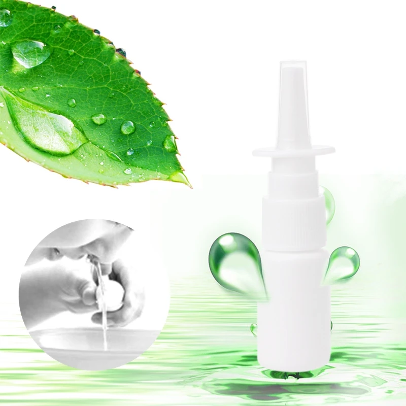 

YAS 10ml Plastic Mist Nasal Spray Bottle Reusable Tool For Medical Packaging