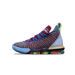 Разноцветная Мужская баскетбольная обувь Аутентичные амортизирующие легкие кроссовки Нескользящие дышащие уличные спортивные туфли 40-46
