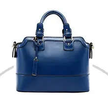 Genuine cowhide leather handbag women’s trend handbag cross-body women’s handbag vintage work bag