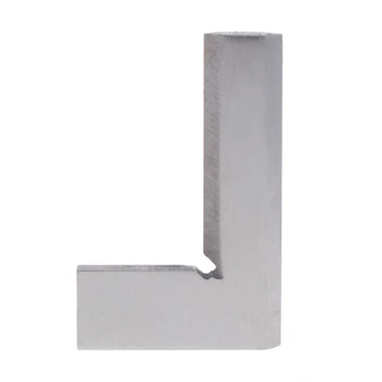 

63x40mm Try Square Ruler Angle Broadside L-Shaped 90 Degree Blade Measuring Tool