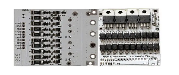 Плата BMS PCB для 10 упаковок литий ионная ячейка 10s 36 В макс. ток 40 А с балансовой