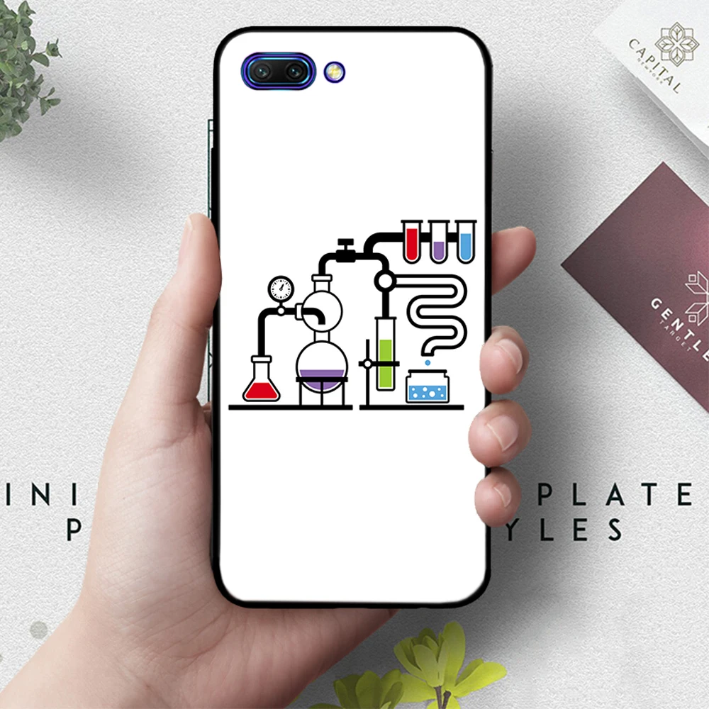 5 Химии рисунок силиконовый чехол для huawei honor 6A 7A Pro 7X8 Lite 8X 8C 9 Примечание 10 вид 20 9X - Цвет: 5