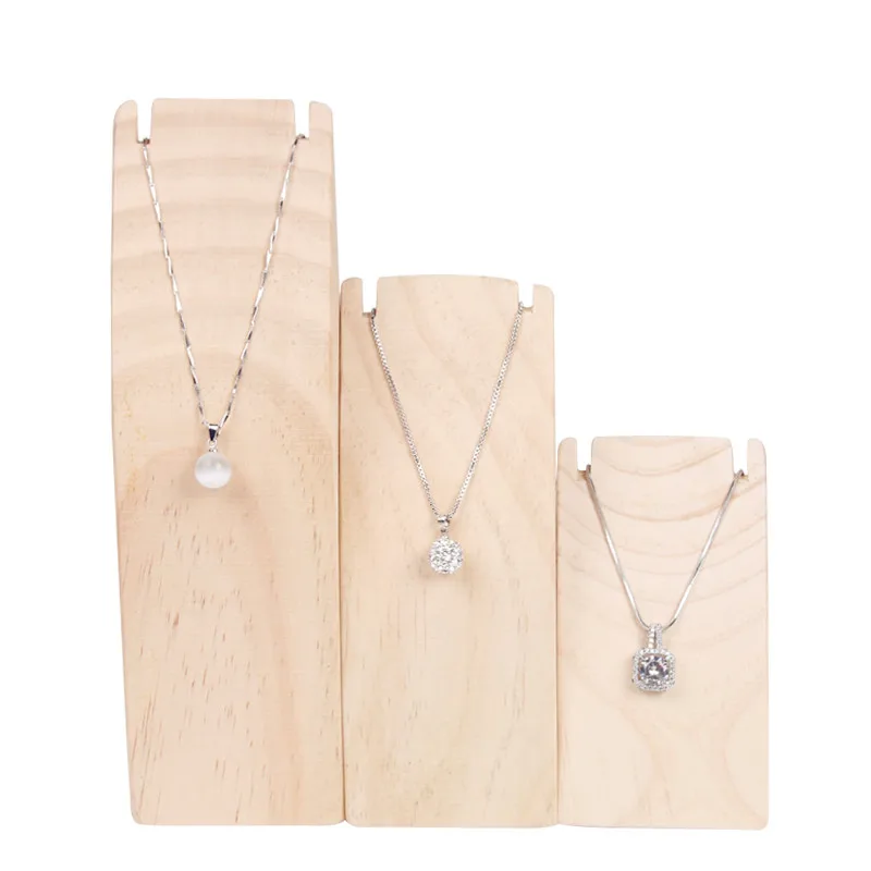 

New Fashion Wood Necklace Display Holder Necklace Display Bust Jewelry Display Holder Wood Jewellery Display Stand