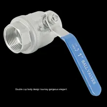 BSPT DN20 3/4 дюйма, разрешение Full Порты и разъёмы шаровой клапан охватывающая деталь из нержавеющей стали SS304 Max 1000psi шаровые краны