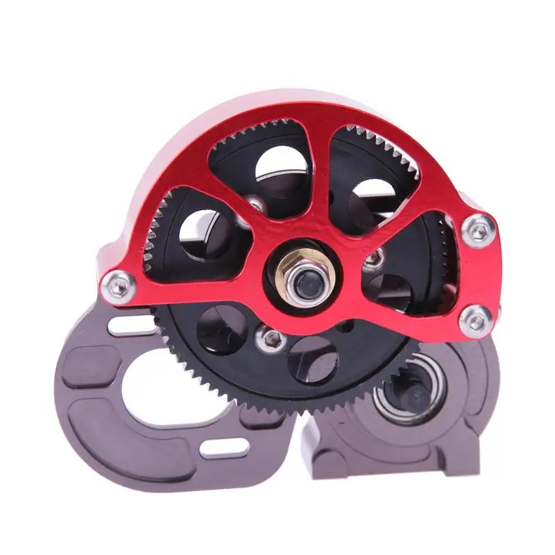 

Climbing Car Gearbox Gear for AXIAL SCX10 Vehicle Part with Anti-Dust Cover for Axial SCX10 CC01 F350 D90 RC4WD brand car Toys