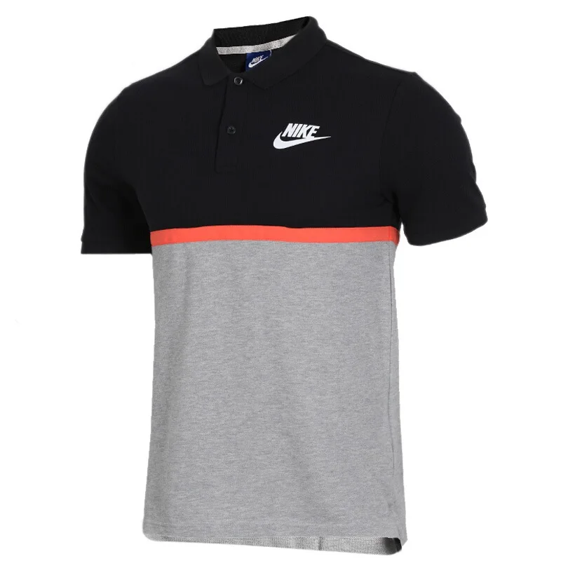 Original New Arrival NIKE AS M NSW POLO MATCHUP PQ NVLTY Men's T-shirts short sleeve Sportswear