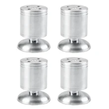 4 Pcs Stainless Steel Adjustable Cabinet Legs TV Cabinet Cabinet Feet Foot Foot Sofa Furniture Foot Pad Thickening  Leg HR